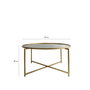 Hanah Home Gold Sun S404F Oro y Humo